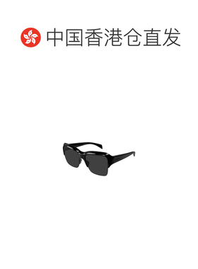 1h可退 香港直邮GUCCI 女士眼镜 GG2024S001 SS2026 黑色 几何太