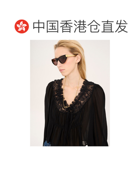香港直邮CHLOÉ 女士项链 CH26SJY01CB79DC SS2026 金色 徽标眼镜