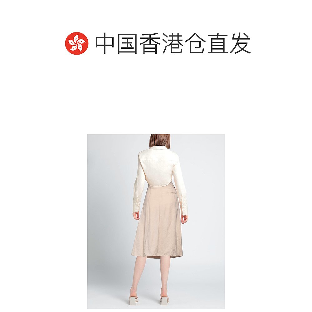 香港直邮潮奢 Acne Studios艾克妮女士中长半身裙-图1