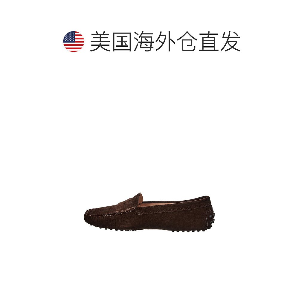 tod'sTOD’s 绒面革乐福鞋 - 棕色 【美国奥莱】直发 - 图1