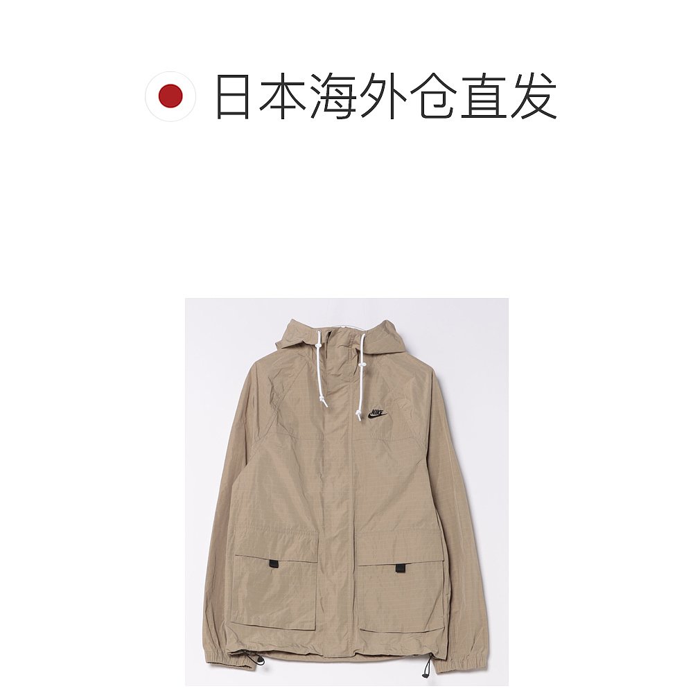 日潮跑腿NIKE耐克 CLUB BANDON JKT 外套 FN3109 247KHAKI/BLA674 - 图1