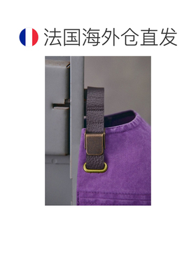 欧洲直邮自营Sezane Haden男士水洗紫色有机棉棒球帽