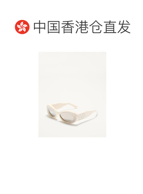 香港直邮VALENTINO 女士眼镜 50VLS178E7FP AW2025 白色 猫眼太阳