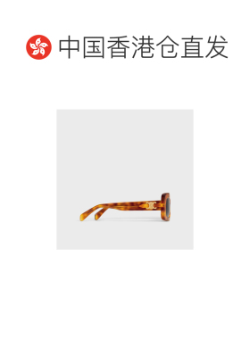 香港直邮CELINE 男士太阳镜 4S313CPLB19HU SS2026 棕色 Skate 02