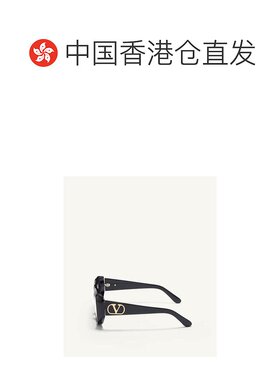 香港直邮VALENTINO 男士眼镜 VLX179A5500 SS2025 黑色 全框平光