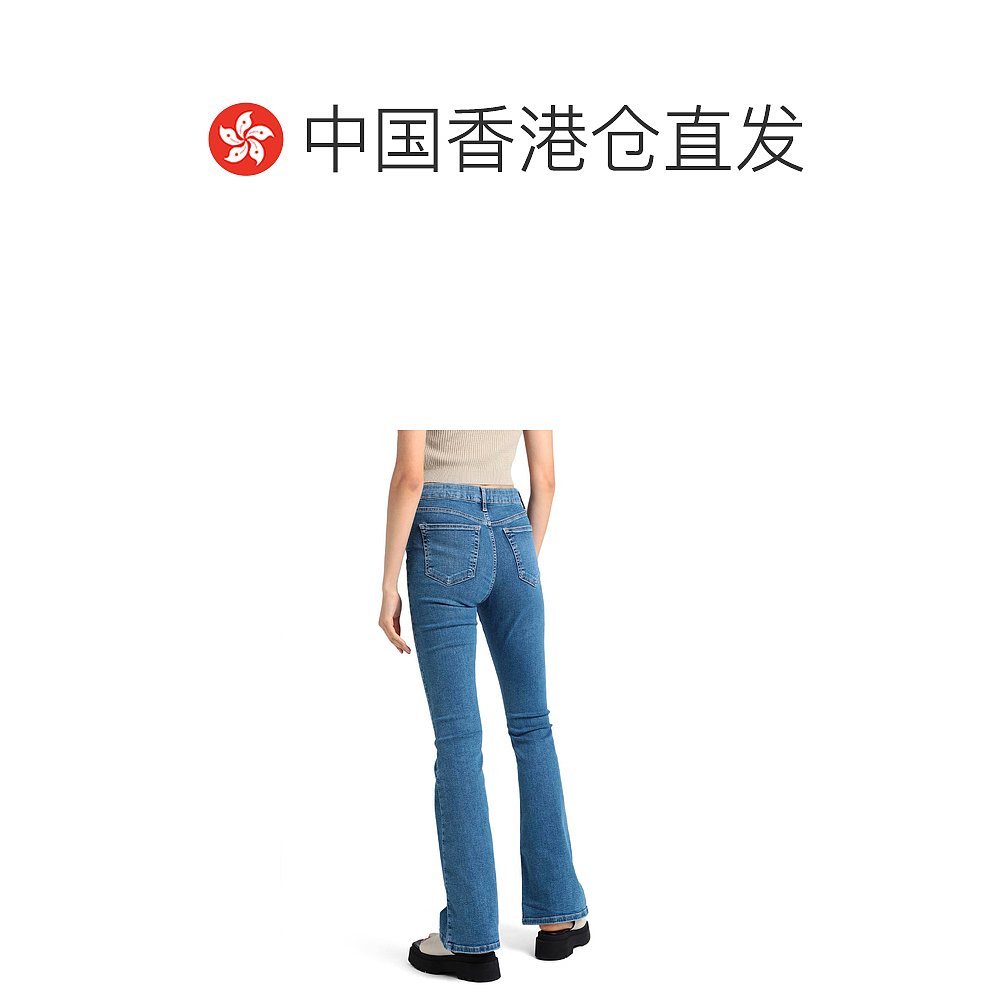 香港直邮潮奢 Topshop女士牛仔长裤-图1