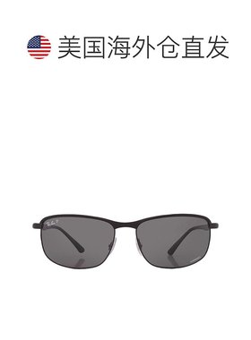 自营ray-banRay Ban Chromance Polarized Dark Gray Rectangular