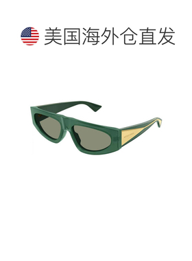 自营bottega venetaBV1277S 003绿色/绿色-绿色 美国奥莱直发