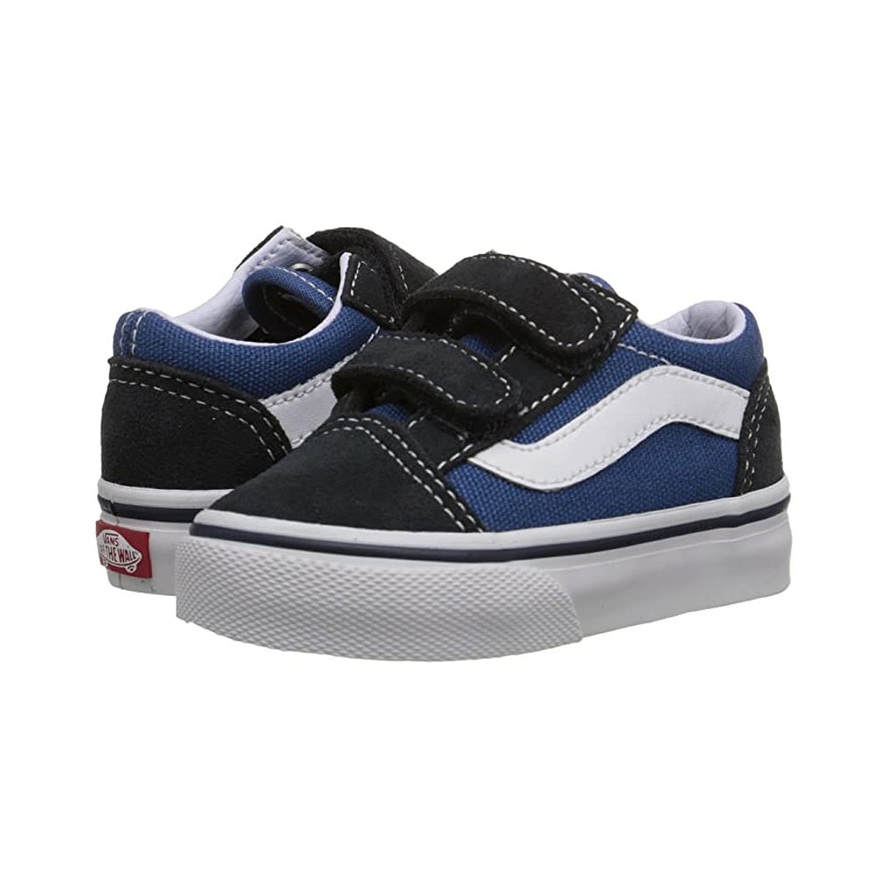 香港直邮潮奢 Vans 范斯 女童 Old Skool V Core 运动休闲鞋(儿童 - 图0