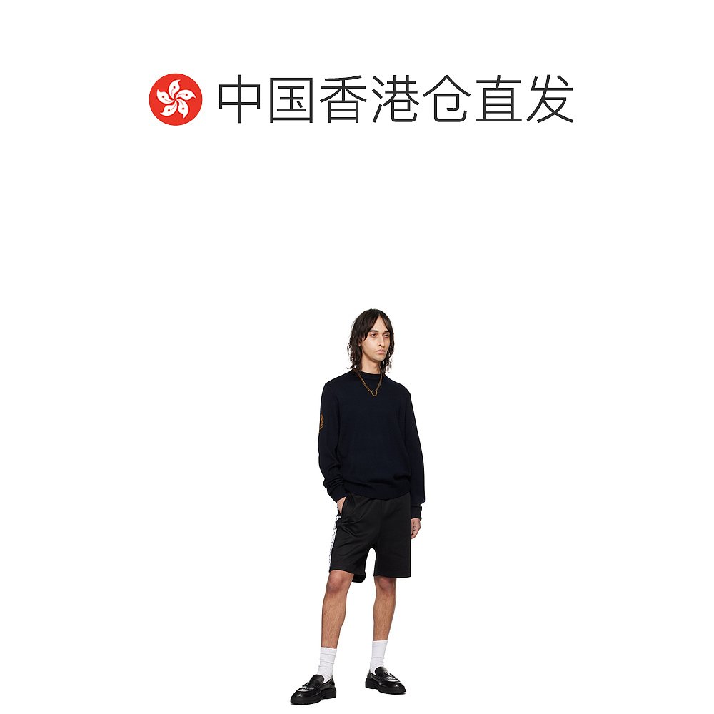 香港直邮潮奢 Fred Perry 弗莱德.派瑞 男士金色 Double Chain La - 图1