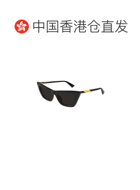 香港直邮BOTTEGA VENETA 女士眼镜 BV1446S001 SS2026 黑色太阳镜