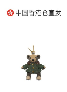 香港直邮BURBERRY 女士项链 81201701 AW2025 花色 托马斯熊吊饰