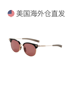 自营Dita Unisex 54 mm Gold Sunglasses - white gold 美国奥莱