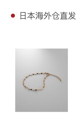 1h可退 日本直邮COCOSHNIK女士双花瓣设计银链手链 7674127299990