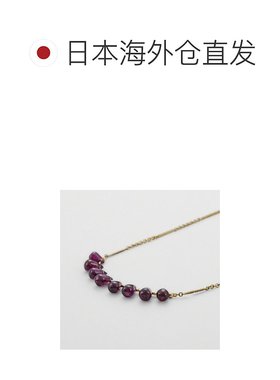 日本直邮日潮 agete 阿卡朵Eva Hanusova for agete项链红色 均码
