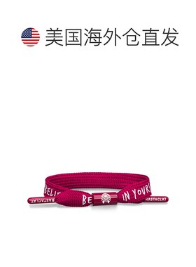 自营 Rastaclat 原创手工组装红色 Believe In Yourself 可调节单