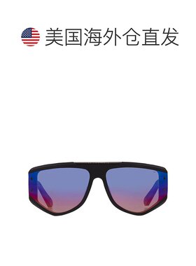 自营Philipp Plein Multicolor Irregular Men's Sunglasses SPP0