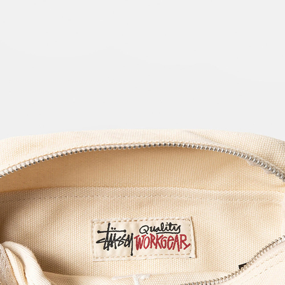 美国直邮STUSSY可调节肩带男女同款情侣帆布侧袋,淘宝优惠券,粉丝福利购,淘宝优惠卷