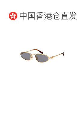 香港直邮MIU MIU 女士太阳镜 0MUA52S5AK40O AW2025 金色 0MU A52