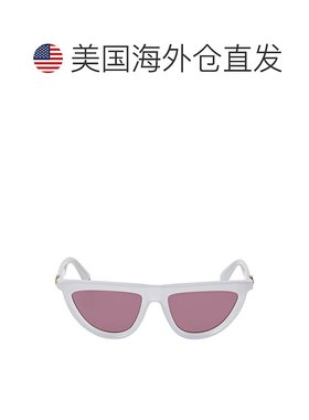 自营 off-white米白色碧玉猫眼太阳镜-灰色酒红色 美国奥莱直发