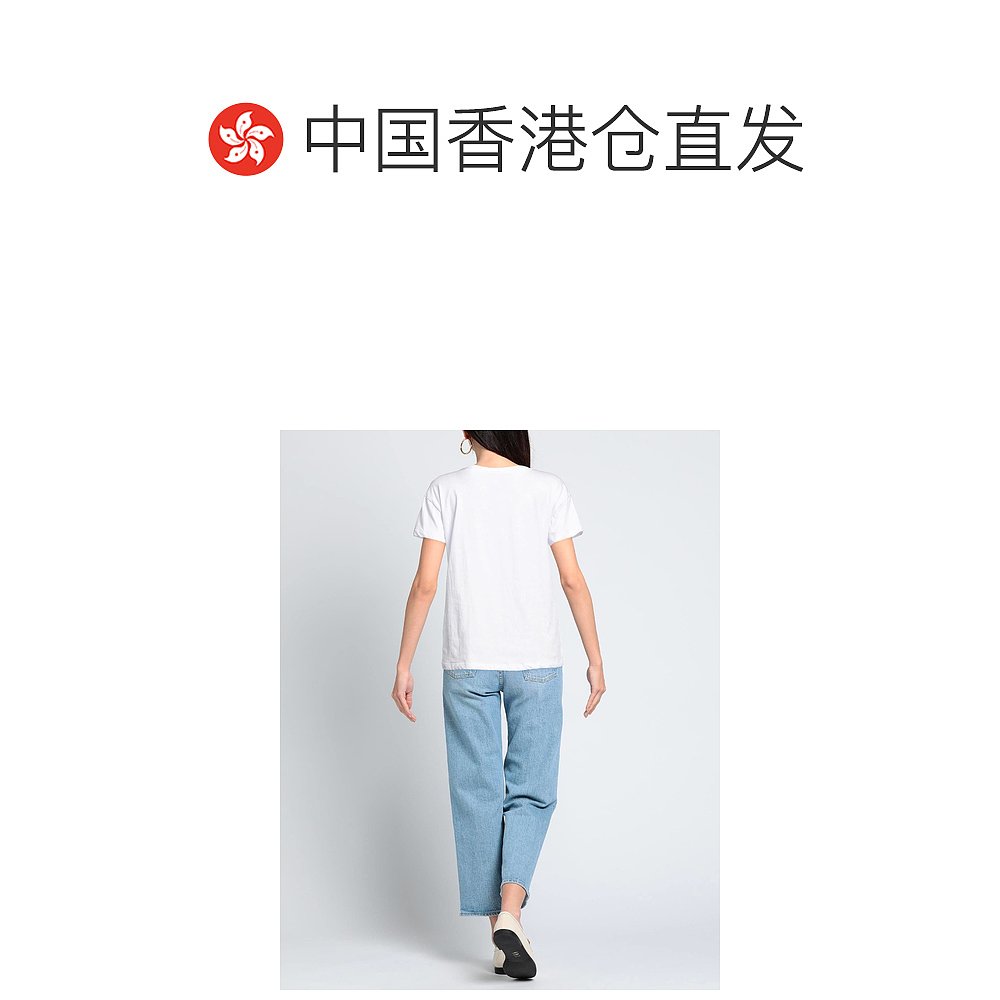 香港直邮潮奢 Armani Exchange 女士T恤 - 图1