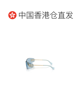 香港直邮MIU MIU 女士眼镜 MUA51SZVN10P CO 蓝色 无框太阳镜