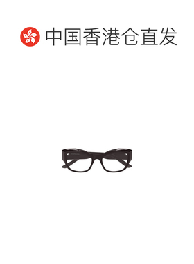 1h可退 香港直邮BALENCIAGA 女士眼镜 BB0398O004 SS2025 黑色 全