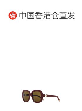 香港直邮CHLOÉ 女士太阳镜 CH0301S00452 AW2025 酒红色