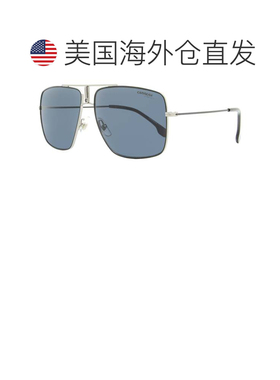 自营Carrera 中性飞行员太阳镜 CA1006S TI7IR 钌色/黑色 60 毫米
