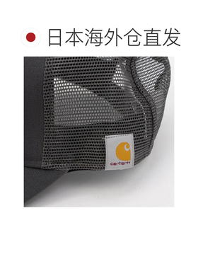 日本直邮Carhartt 帽子 网眼帽 103056 AH3056 灰色 帆布网眼 专