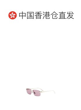 香港直邮DIOR 女士眼镜 CD40203U32Y AW2025 粉红色 无框太阳镜