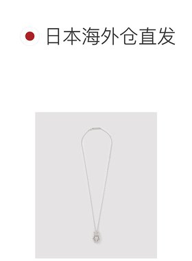 1h可退 日本直邮AMBUSH 男士 Teddy Bear Heart Charm 项链 26558