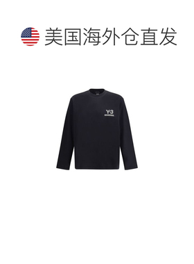 自营Y-3 Cotton Longsleeve Men's Shirt - black 美国奥莱直发