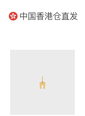 香港直邮CELINE 女士项链 B10356BRA35OR SS2026 金色 凯旋门黄镀