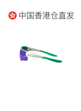 香港直邮Nike 耐克 男士 / MIR 哑光浅银色绿色醋纤太阳眼镜 EV24