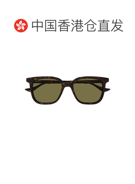 1h可退 香港直邮GUCCI 男士太阳镜 GG1493S002 SS2026 绿色 全框