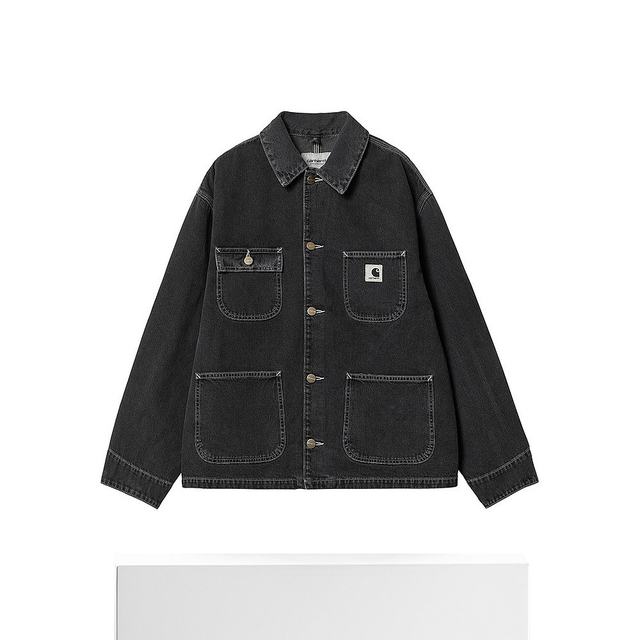 Self-operated European direct mail Carhartt Wip 24 new style women's black and gray denim multi-pocket design workwear