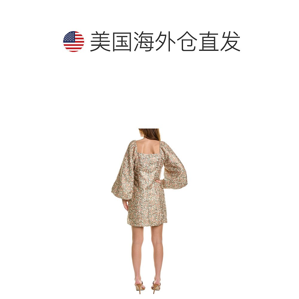 Traffic People Dolce Mini Dress beige 【美国奥莱】直发 - 图1