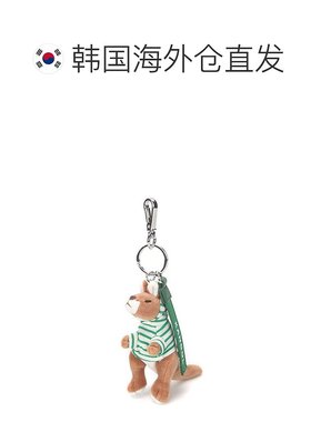 韩国直邮KANGOL 时尚可爱条纹卫衣袋鼠钥匙圈 绿色 KD0008GNOS