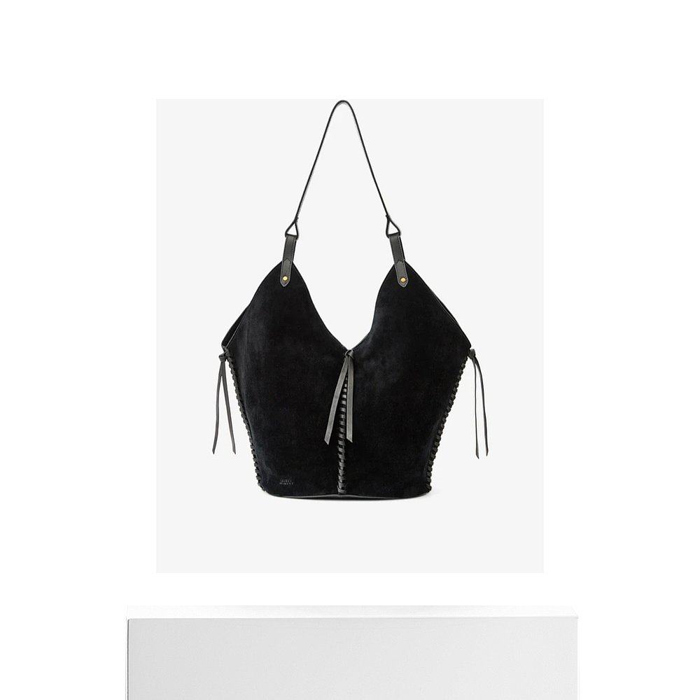 香港直邮ISABEL MARANT 女士背心吊带 PM0066FAC2C13M01BK CO - 图3