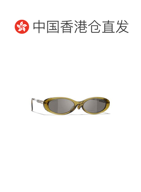 香港直邮CHANEL 女士眼镜 CH556517423 CO 灰色 全框太阳镜