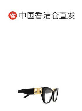 1h可退 香港直邮Balenciaga 巴黎世家 女士 几何框平光镜 BB0312O