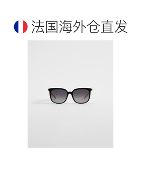自营欧洲直邮Dior迪奥 Bow女士黑色板材金属蝴蝶结太阳镜