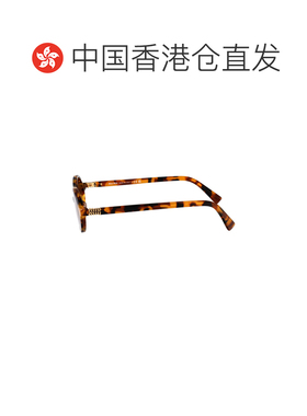 1h可退 香港直邮MIU MIU 女士太阳镜 0MU04ZS19P2Z1 SS2025 棕色