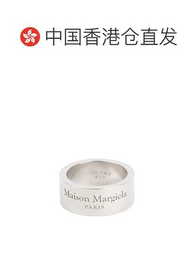 1h可退 香港直邮Maison Margiela 马丁 马吉拉 女士 logo雕刻戒指
