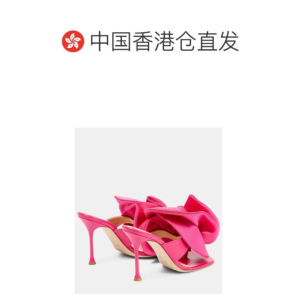 香港直邮magda butrym 女士 皮质绸缎凉鞋 001336,淘宝优惠券,粉丝福利购,淘宝优惠卷