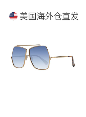 自营Max Mara Metal Women's Sunglasses - gold 美国奥莱直发