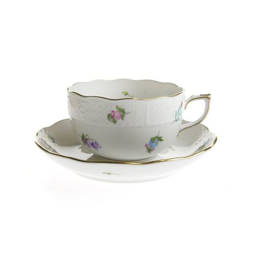 日本直邮HEREND 赫伦德 MF 米卢弗尔 茶杯和茶托 724 - 图0