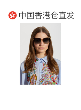 香港直邮ETRO 女士太阳镜 ETRO0138S00009O CO 金色 Sunglasses