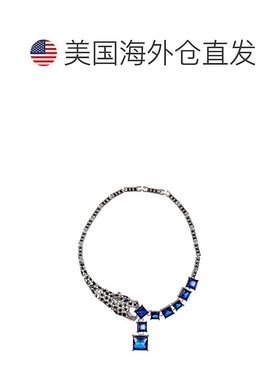 自营 eye candy猞猁项链 - 蓝色 - 银色/蓝色 美国奥莱直发饰品